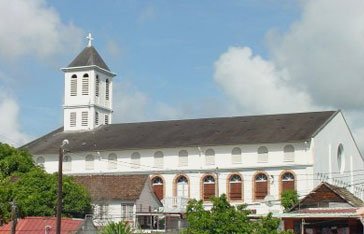 Église notre dame de la nativité à Shoelcher en Martinique