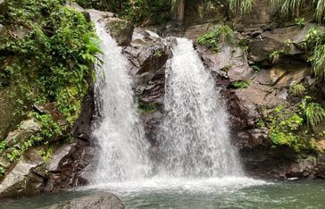 Cascade de didier en Martinique