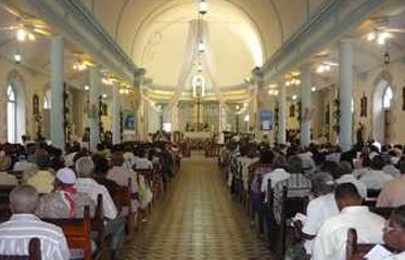 Eglise Sainte-Rose de Lima au Robert en Martinique
