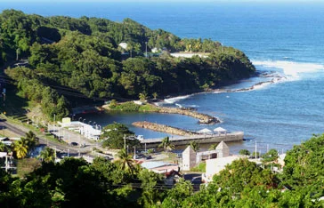 Le marigot en Martinique