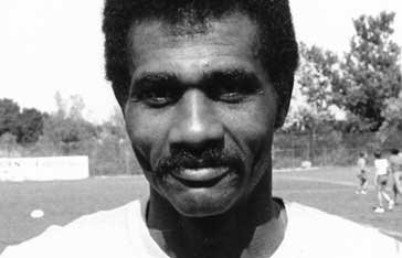 André Kabile, ancien défenseur du Nîmes Olympique