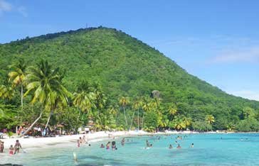 Plage de l'anse Figuier à Rivière-Pilote en Martinique