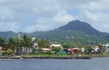 La montagne du Vauclin en Martinique