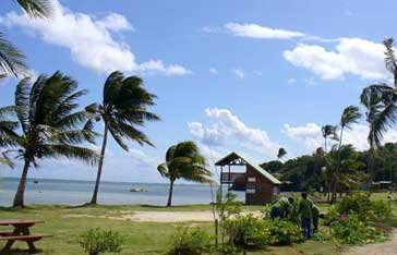 Plage de la Pointe-Faula au Vauclin Martinque