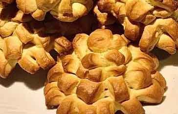 Pomme cannelle jsute sortie du four