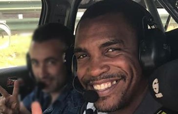 Rodrigue Théodore, pilote automobile martiniquais